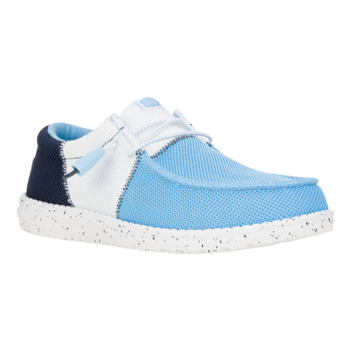 Wally Tri Varsity Mesh ÿ Sky/White - Image 7