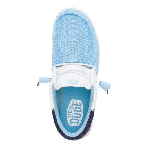 Wally Tri Varsity Mesh ÿ Sky/White - Image 6