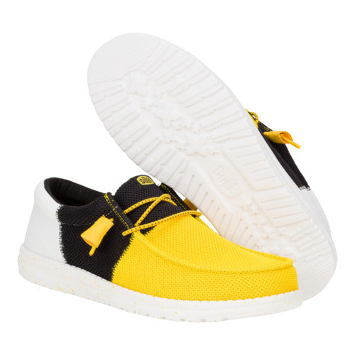 Wally Tri Varsity Mesh ÿ Yellow/Black - Image 3