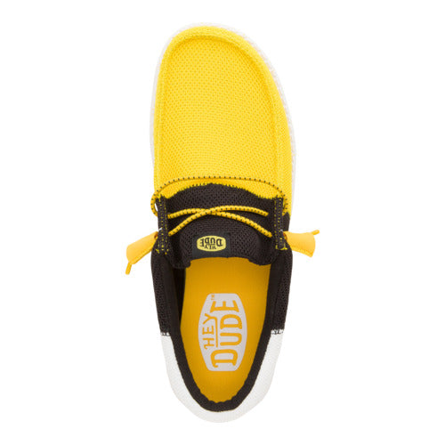 Wally Tri Varsity Mesh ÿ Yellow/Black - Image 6