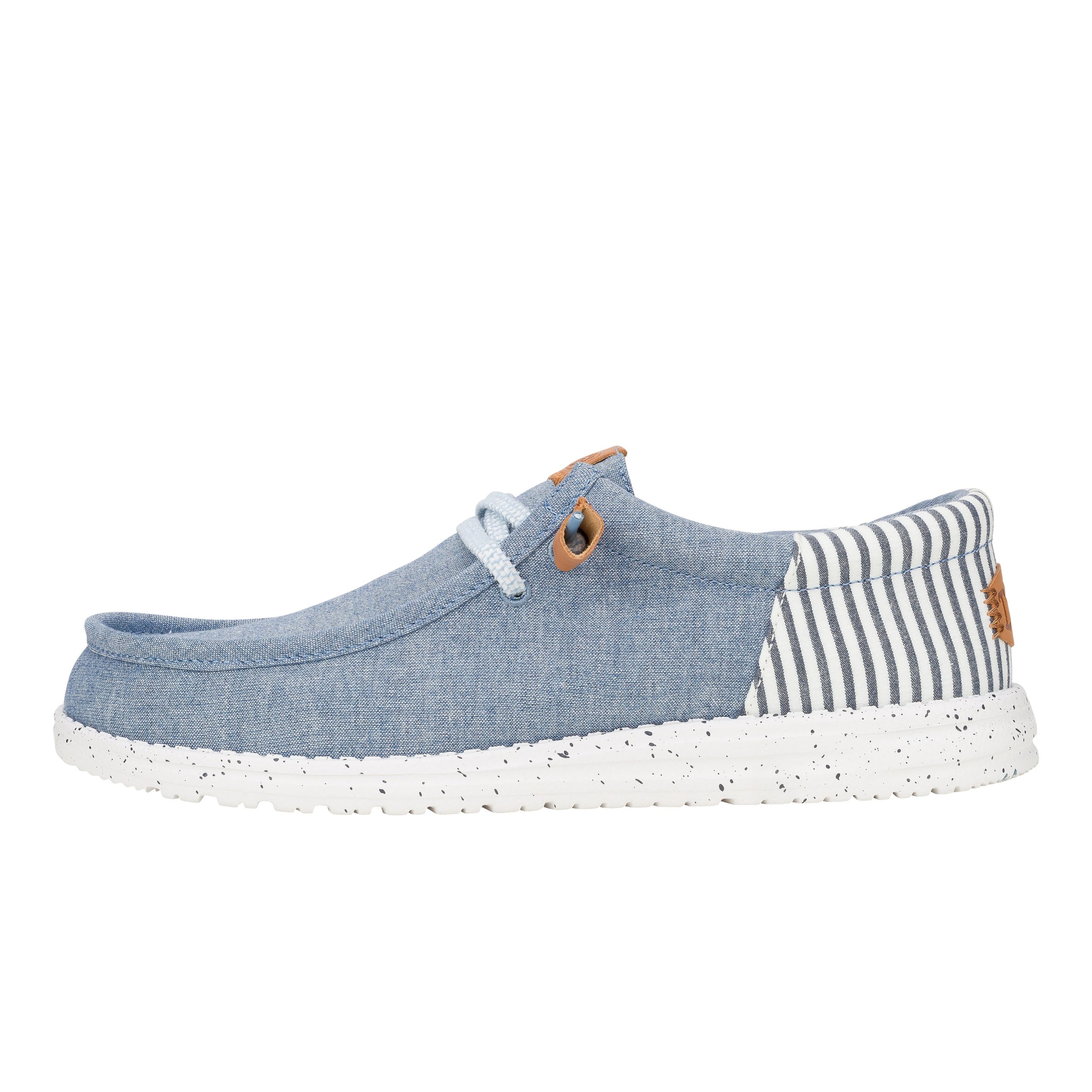 Wally Funk Seersucker ÿ Faded Denim/Navy Blazer