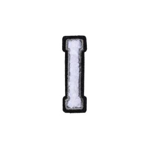 Letter I Patch ÿ I Black/White