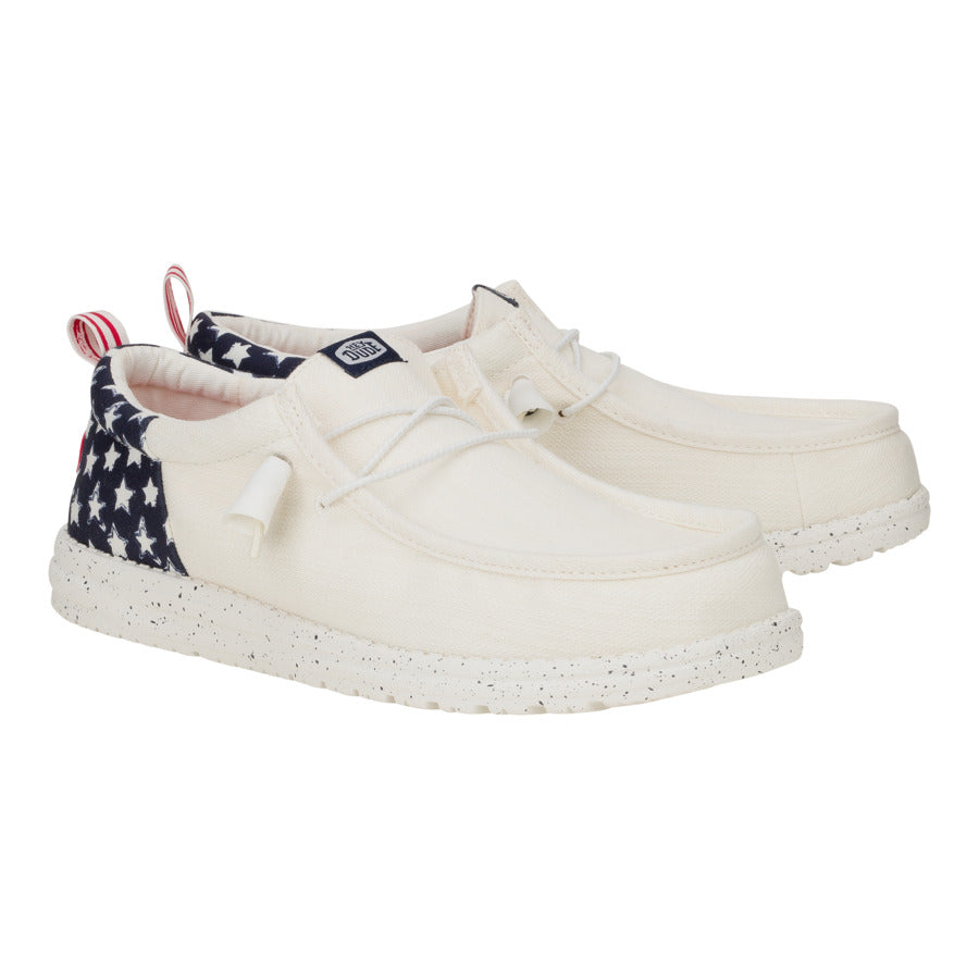 Wally Funk Americana Stars ÿ White/Navy Blazer - Image 2