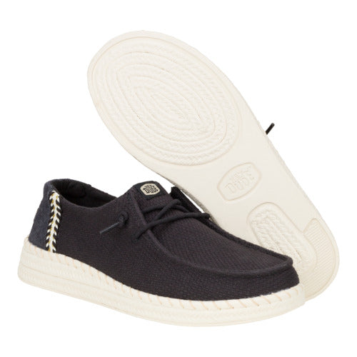 Wendy Espadrille Woven ÿ Black - Image 4
