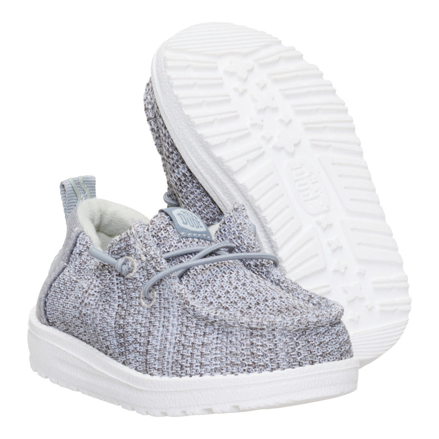LilDude Slip On Core ÿ Grey/White - Image 3