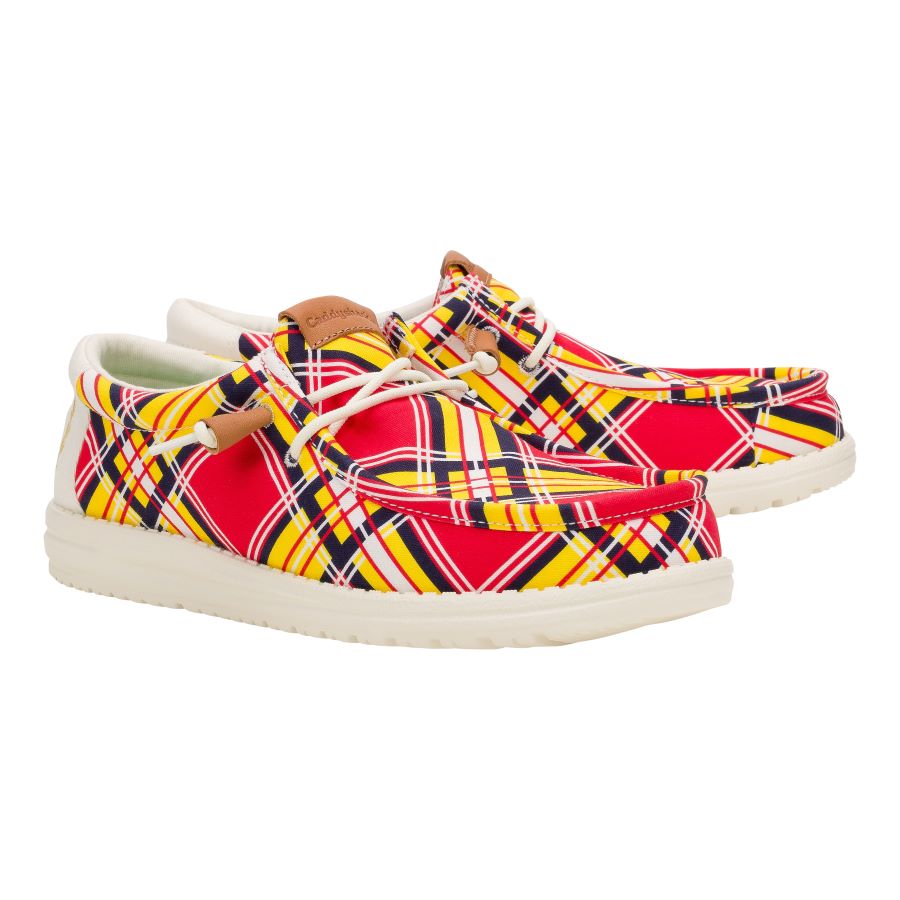 Wally Caddyshack Plaid ÿ Black/Red/Yellow