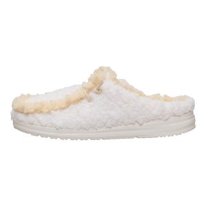 Wendy Slipper ÿ Egret/Wood Ash