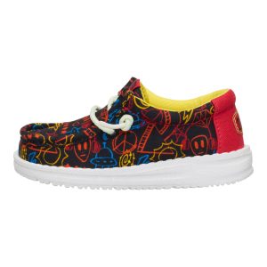 Wally Toddler Space Glow ÿ Black/Red