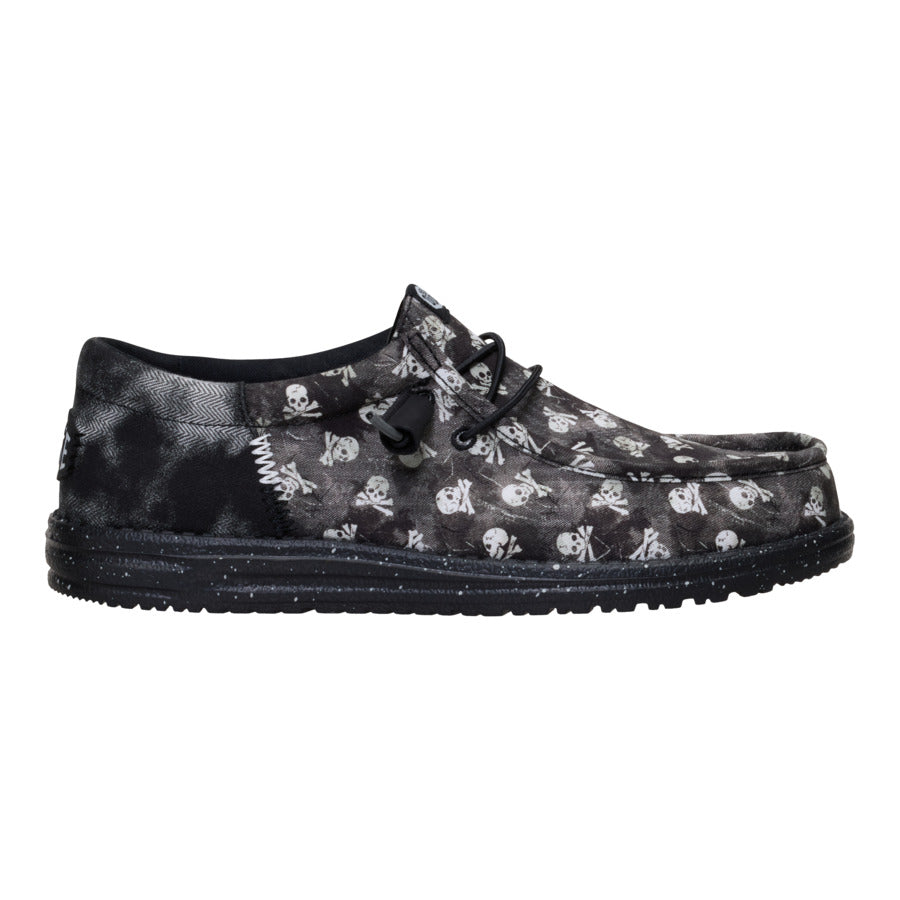 Wally Funk Skull Print ÿ Black/Black Oyster - Image 8