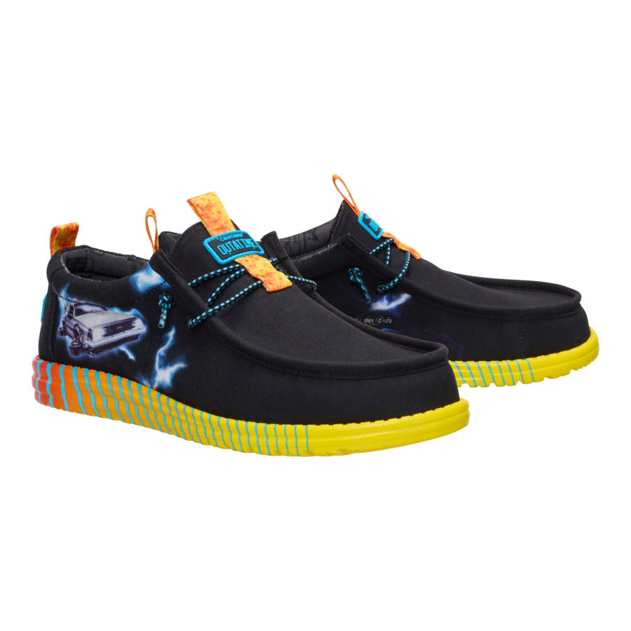 Wally Back To The Future Time Machine ÿ Black/Multi - Image 3