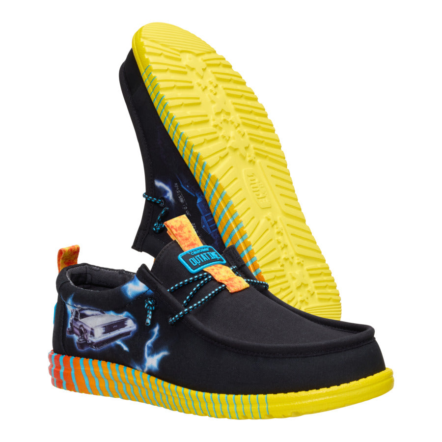 Wally Back To The Future Time Machine ÿ Black/Multi - Image 4