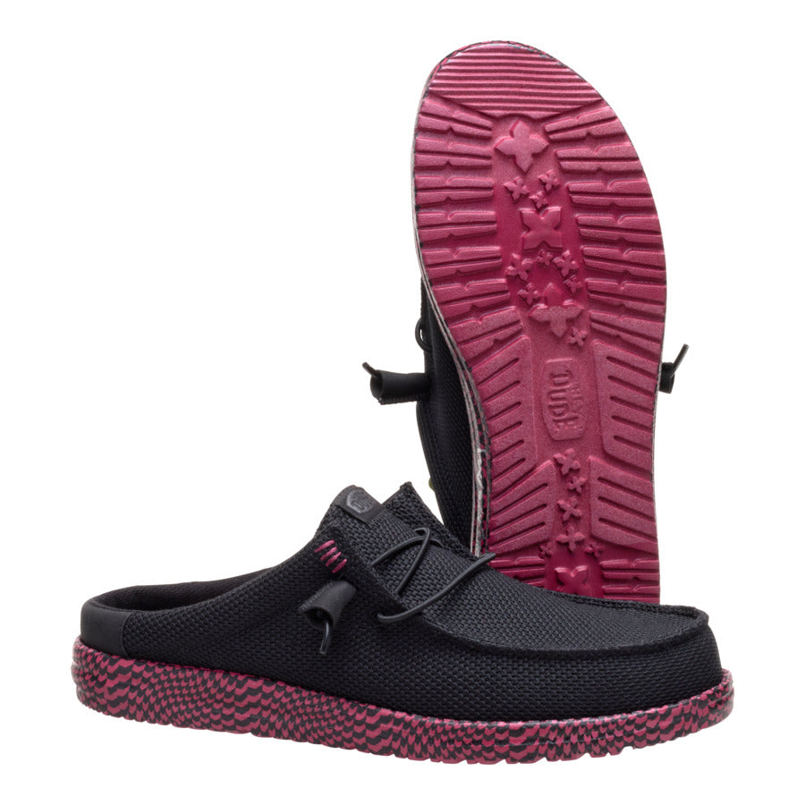 Wally Slip Warped Geo ÿ Black/Fig Purple - Image 3