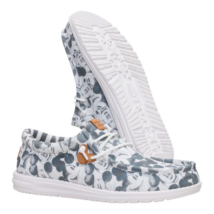 Disney Mickey Mouse Print Wally ÿ Grey/Multi - Image 4