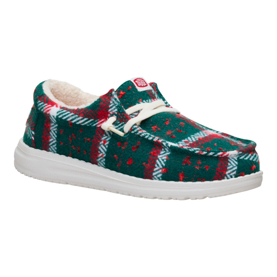 Wally Youth Confetti Plaid Cozy ÿ Red/Green/Multi - Image 7
