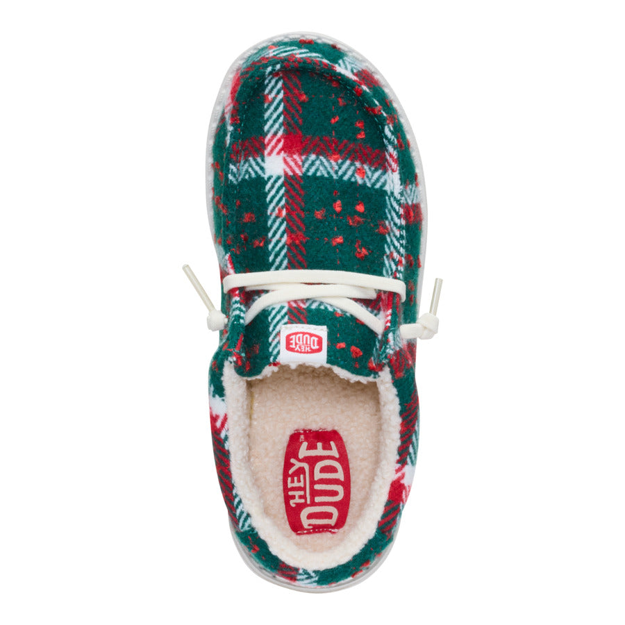 Wally Youth Confetti Plaid Cozy ÿ Red/Green/Multi - Image 6