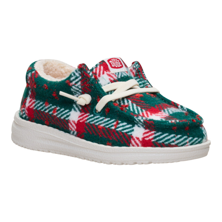 Wally Toddler Confetti Plaid Cozy ÿ Red/Green/Multi - Image 7