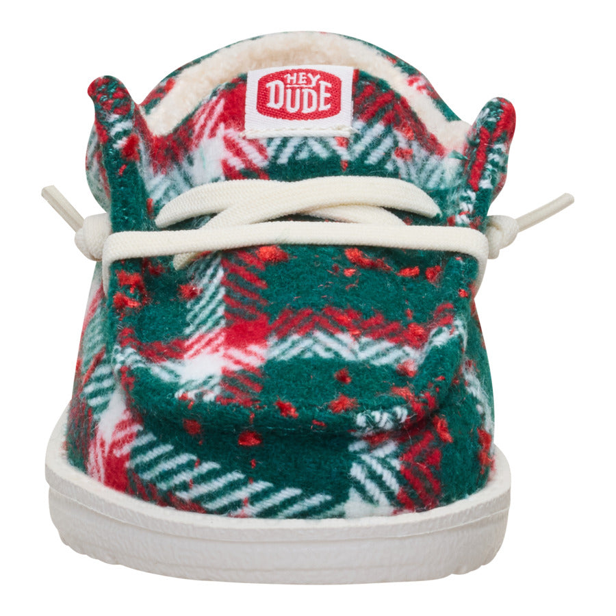Wally Toddler Confetti Plaid Cozy ÿ Red/Green/Multi - Image 4