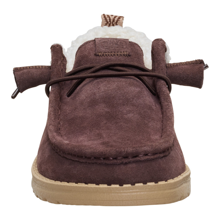 Wendy Suede Shearling ÿ Dark Brown - Image 4