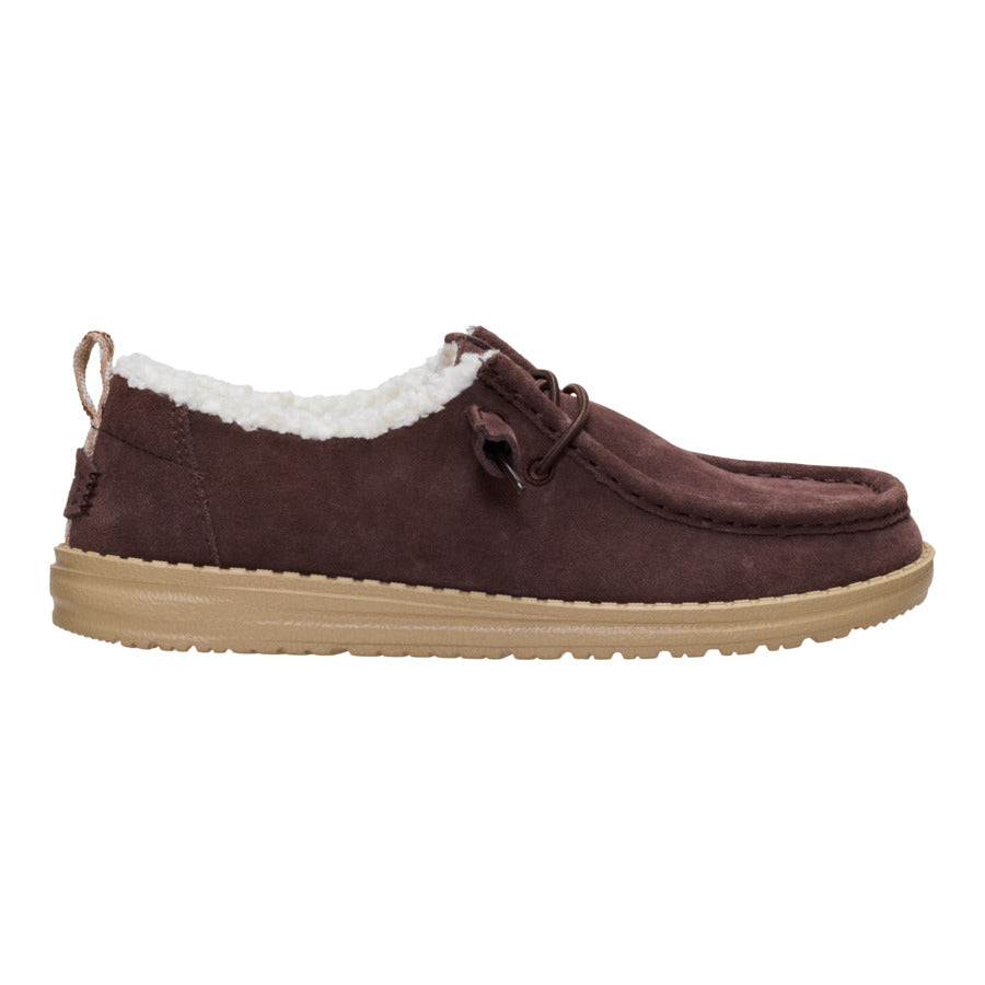 Wendy Suede Shearling ÿ Dark Brown - Image 8