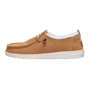 Wendy Suede Shearling ÿ Lion Orange/Multi