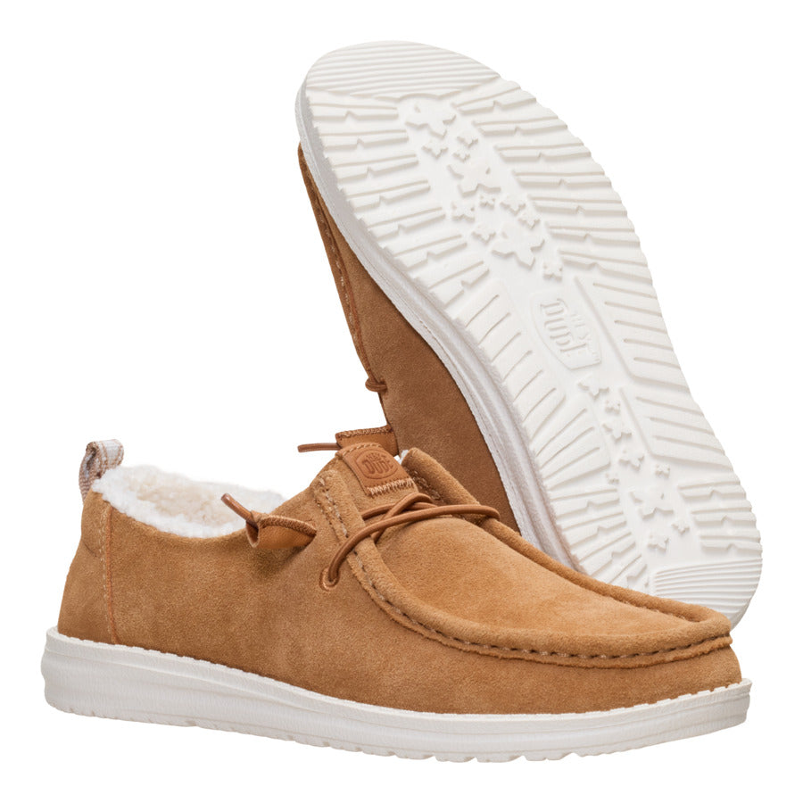 Wendy Suede Shearling ÿ Lion Orange/Multi - Image 3