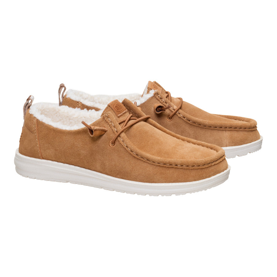 Wendy Suede Shearling ÿ Lion Orange/Multi - Image 2