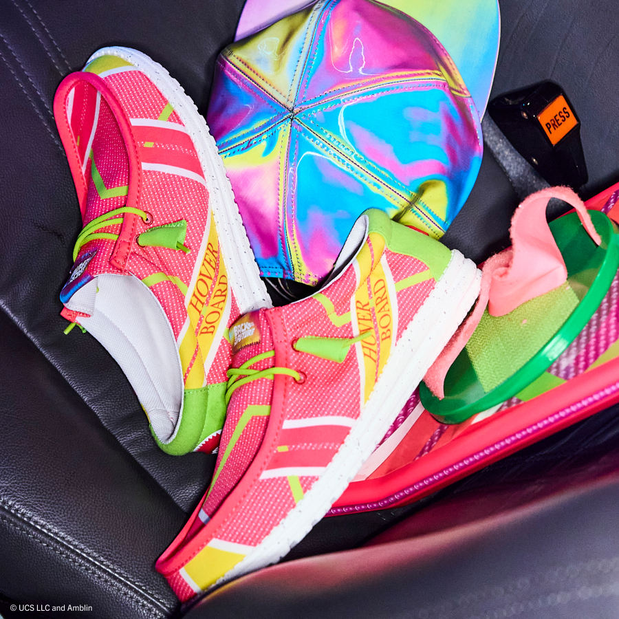 Wally Back To The Future Hover Board ÿ Pink/Multi - Image 2