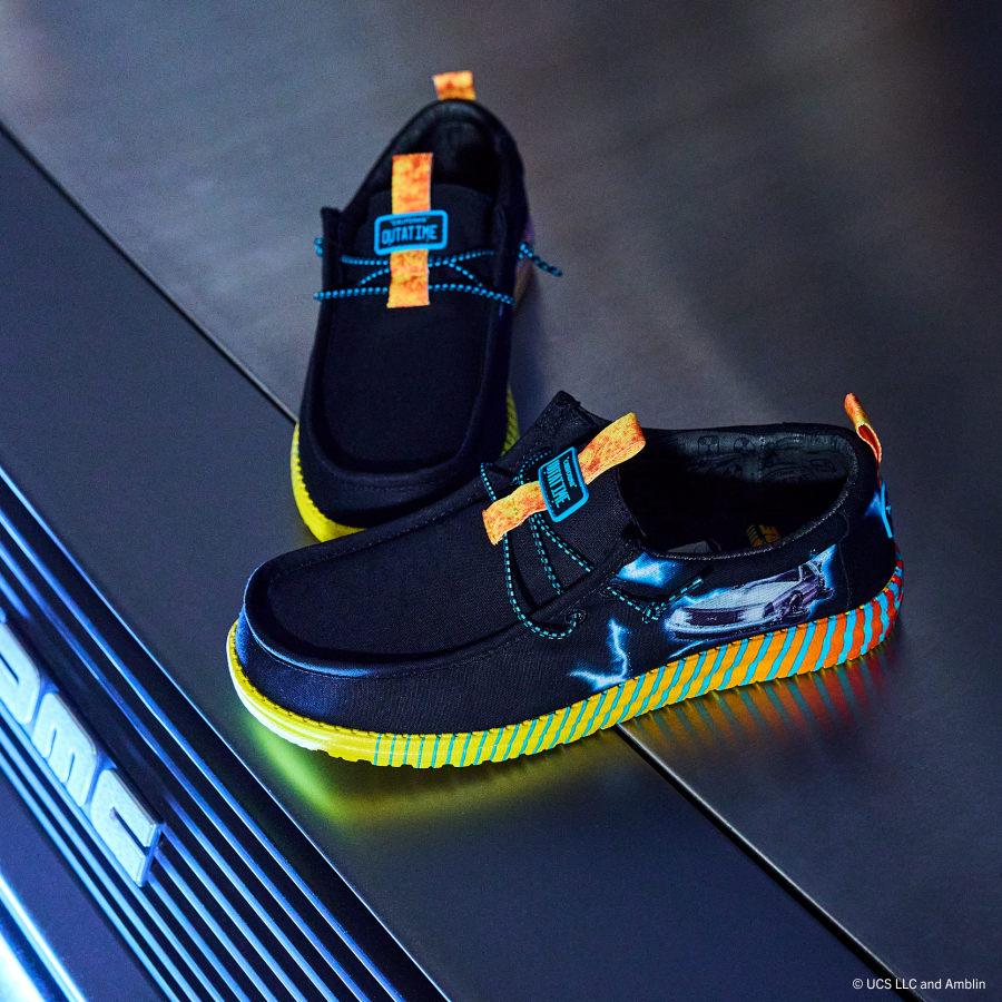 Wally Back To The Future Time Machine ÿ Black/Multi - Image 2