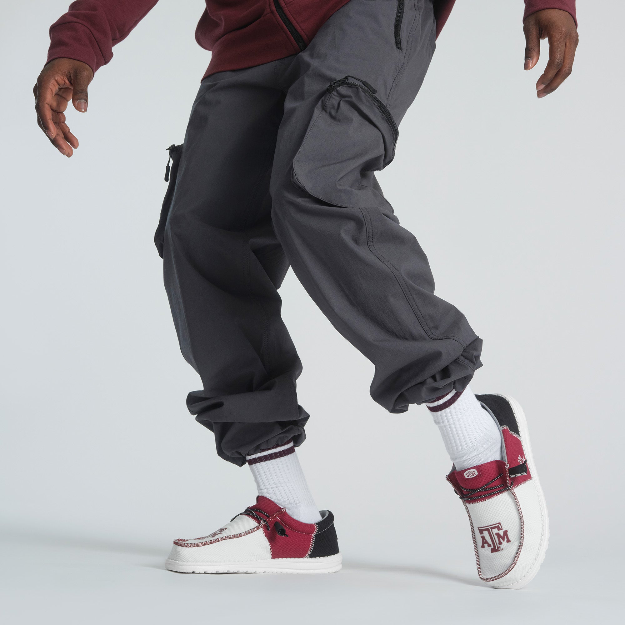 Men-s Wally Tri Texas A&M - Texas AM Burgundy/Multi - Image 2