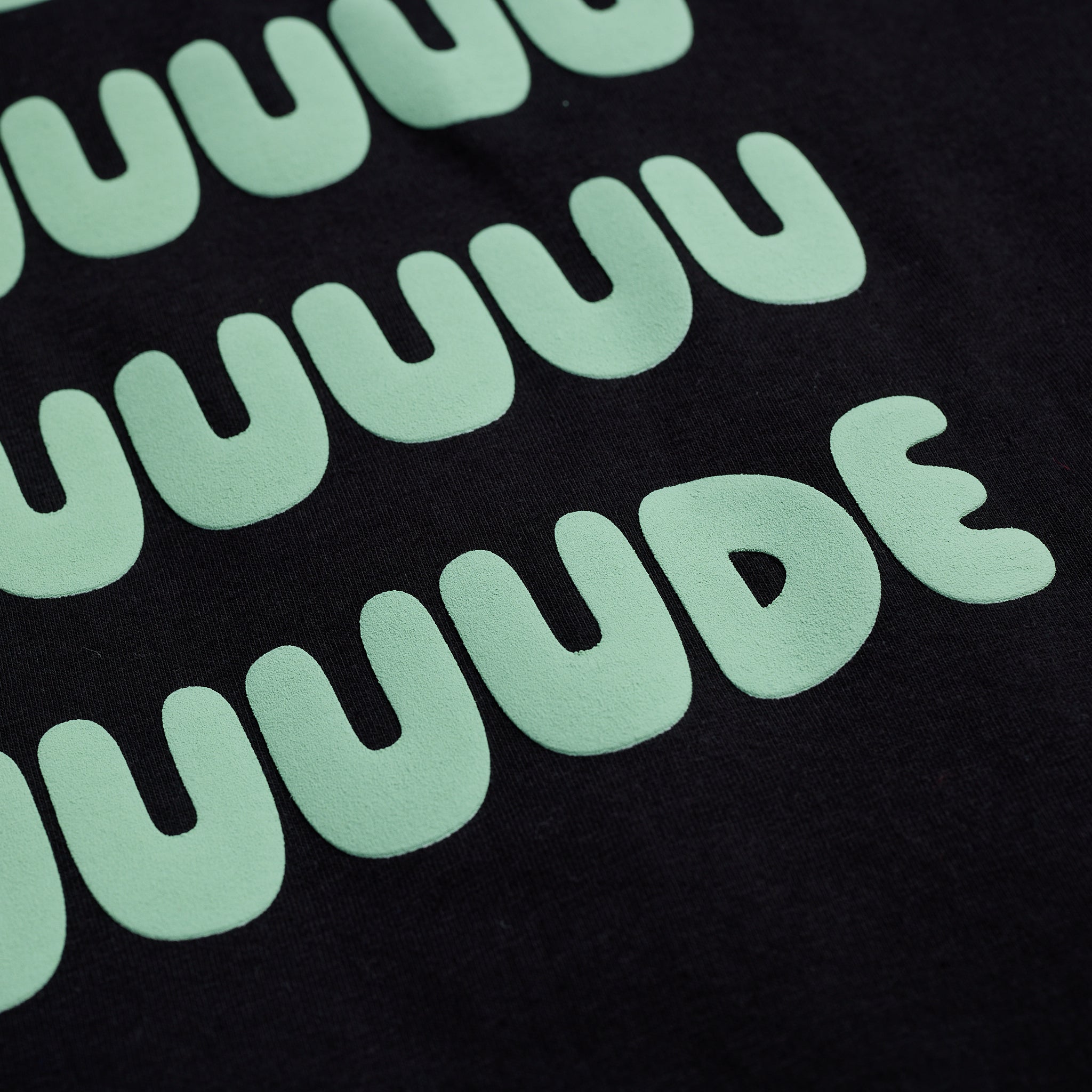 Duuuuuude Tee ÿ Black/Mint - Image 4