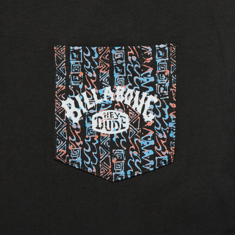 HD X Billabong Tee ÿ Black Oyster - Image 2